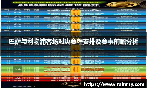 巴萨与利物浦客场对决赛程安排及赛事前瞻分析